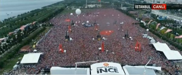 Halk TV güldürdü: Maltepe'yi 5 milyon kişi doldurdu