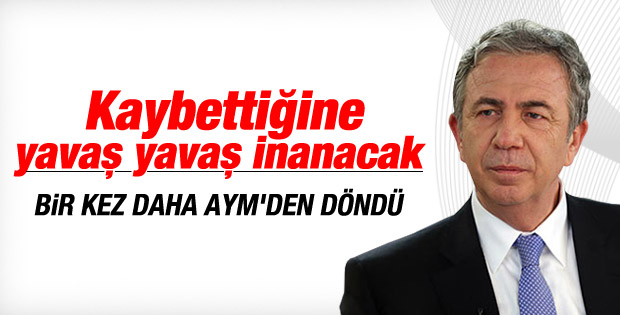 AYM Mansur Yavaş'ın başvurusunu reddetti