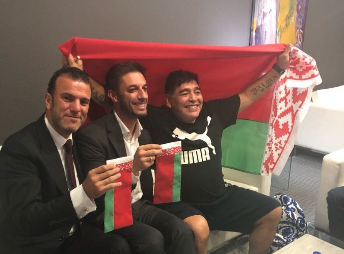 Maradona hem başkan hem teknik direktör oldu