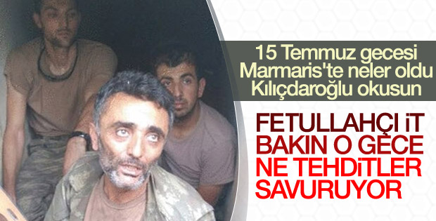 15 Temmuz gecesi Marmaris'te yaşananlar iddianamede