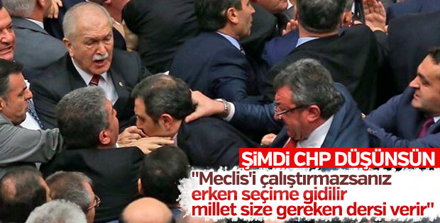 Şentop'a göre değişiklik geçmezse erken seçime gidilecek