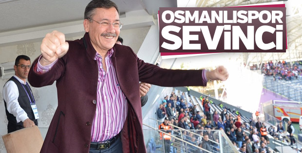 Melih Gökçek Osmanlıspor maçını izledi