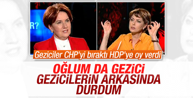 Meral Akşener'den Gezi itirafı