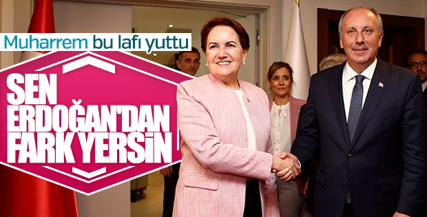 Meral Akşener'in Muharrem İnce öngörüsü