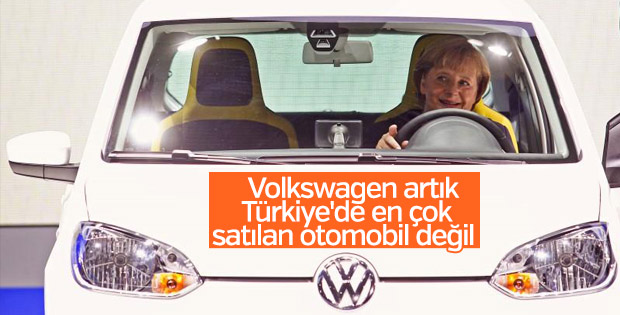Volkswagen Türkiye piyasasındaki liderliğini kaybetti