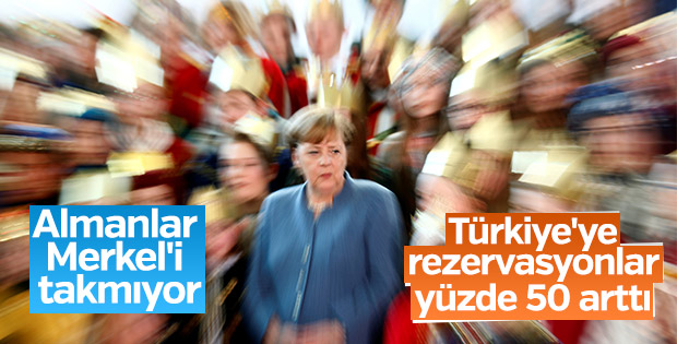 Almanya'dan Türkiye'ye rezervasyonlarda artış