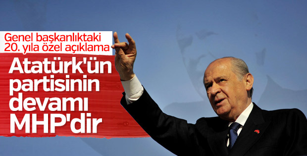 MHP'li Çetin: Atatürk'ün partisinin devamı MHP'dir