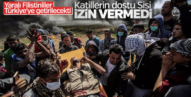 Mısır, Filistinlilere yardımı engelledi