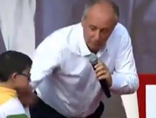 Cumhurbaşkanı Erdoğan ile Muharrem İnce’nin çocuk sevgisi Video İzle
