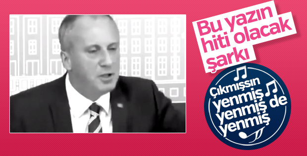 Muharrem İnce'nin şarkıları dillerden düşmüyor