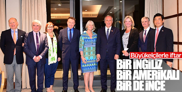 Muharrem İnce yabancı büyükelçileriyle buluştu