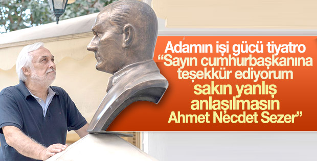 Müjdat Gezen'den yangınla ilgili kendi çapında espiri