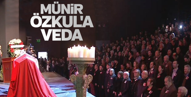 Münir Özkul'a veda
