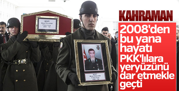 Afrin şehidi Musa Özalkan PKK'nın korkulu rüyasıydı