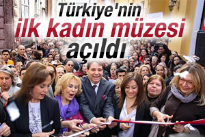 Türkiye'nin ilk kadın müzesi İzmir'de açıldı