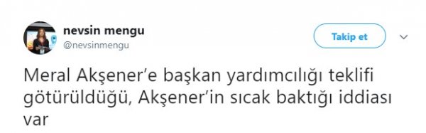 Nevşin Mengü'nün temelsiz Meral Akşener iddiası