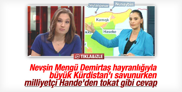Hande Fırat'ın yanıtı Nevşin Mengü'yü susturdu