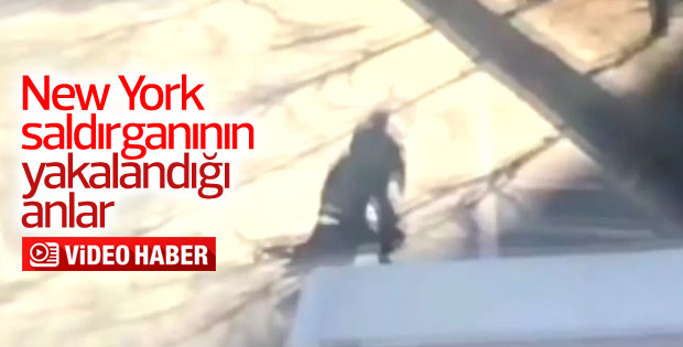 New York saldırganının yakalandığı anlar