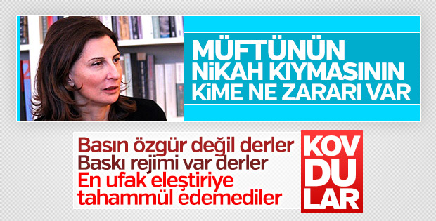 Cumhuriyet Nuray Mert'i kovdu