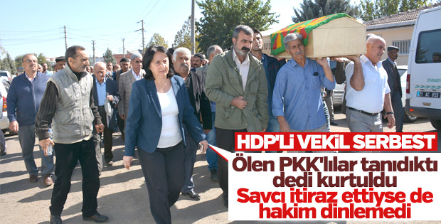 HDP'li vekil hakkında tahliye kararı