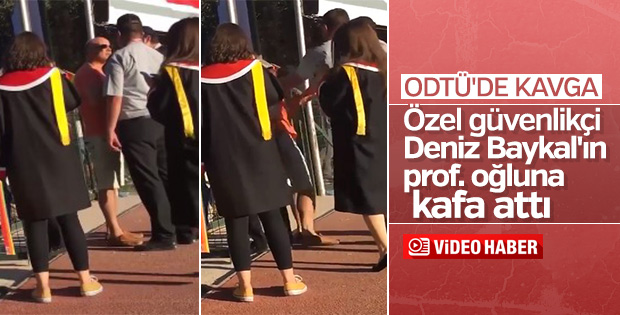 ODTÜ'de saldırıya uğrayan kişi Deniz Baykal'ın oğlu çıktı