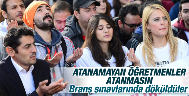 Öğretmen adayları alan bilgisi testinde döküldü