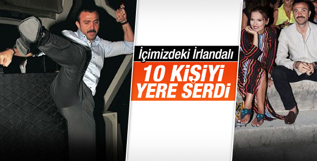 Demet Akalın'ın eşi Okan Kurt 10 kişiyle kavga etti