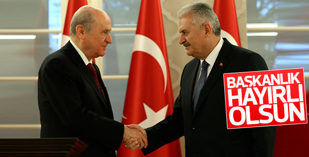 Başbakan Yıldırım ve Bahçeli'den ortak açıklama