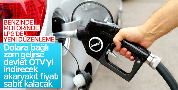 Akaryakıta ÖTV düzenlemesi