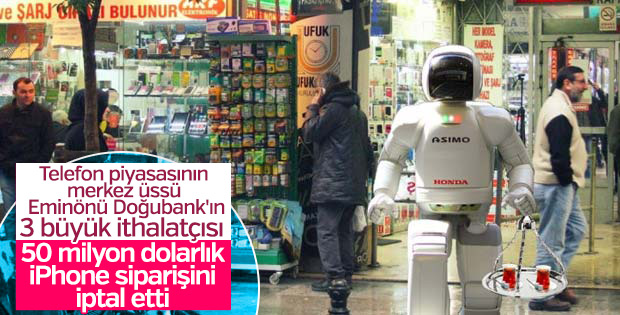 Doğubank iPhone siparişlerini iptal etti