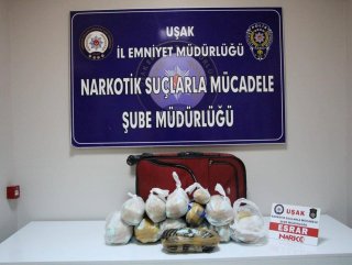 Yolcu otobüsünde 14 kilo esrar ele geçirildi