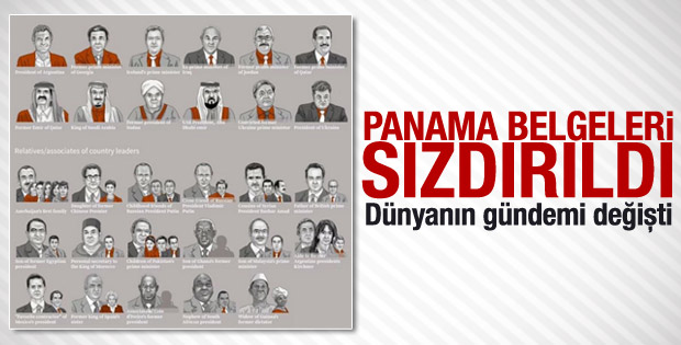 Panama belgeleri yayınlandı