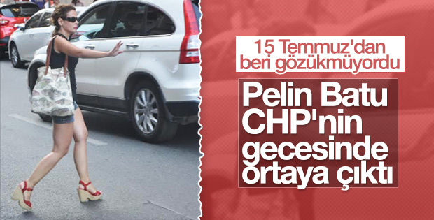 Pelin Batu aylar sonra ortaya çıktı