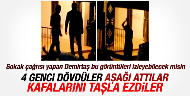PKK'nın Diyarbakır'daki linç görüntüleri ortaya çıktı