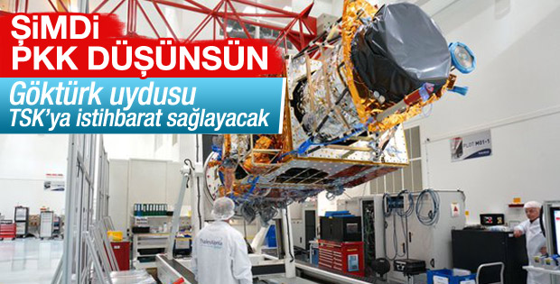TSK için yapılan Göktürk-1'de geri sayım