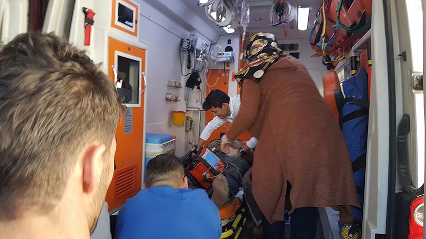 Şanlıurfa'da PYD'li teröristler bir işçiyi yaraladı