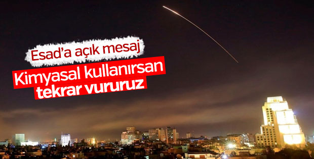 ABD, Fransa ve İngiltere'den Esad'a gözdağı