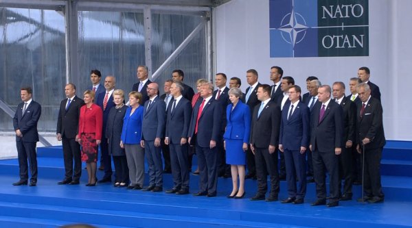 Başkan Erdoğan Brüksel'deki NATO zirvesinde