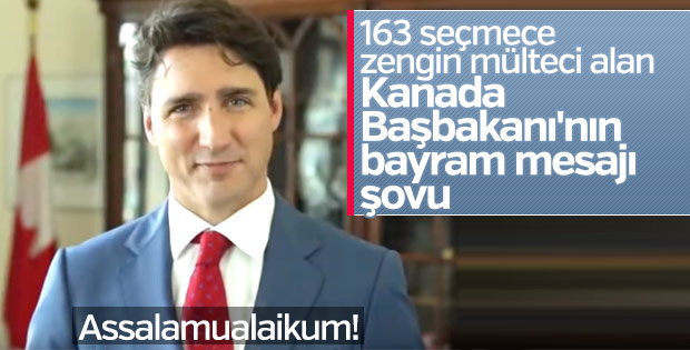 Kanada Başbakanı Trudeau'dan bayram mesajı