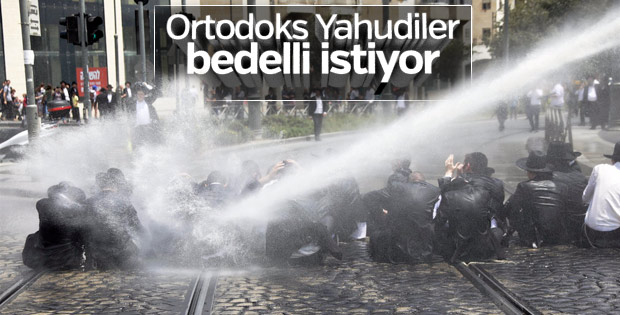 Ultra Ortodoks Yahudilerinden askerlik karşıtı eylem