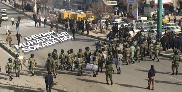 İran Devrim Muhafızları üç kentte konuşlandı