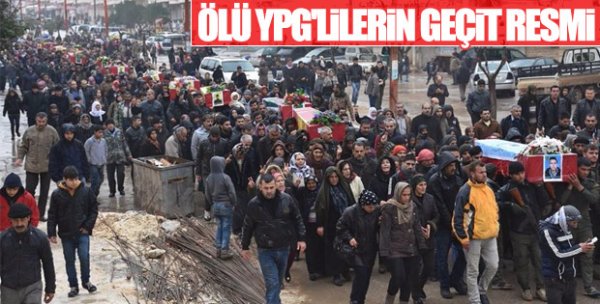 YPG'liler cenazelerini kaldırmaya devam ediyor
