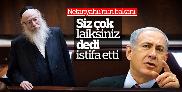 İsrail’deki ‘Şabat Krizi’ istifa getirdi