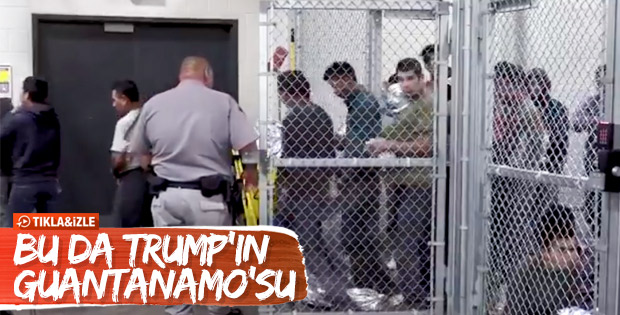 Trump'ın Texas'taki toplama kampları