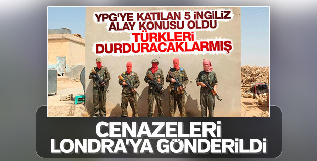 İngiliz YPG'lilerin cesetleri Londra'ya gönderildi