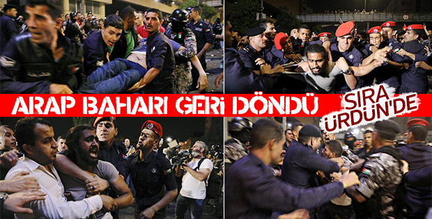 Ürdün'de protestolar şiddetleniyor