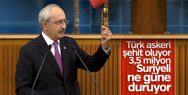 Kılıçdaroğlu CHP Grup Toplantısı'nda