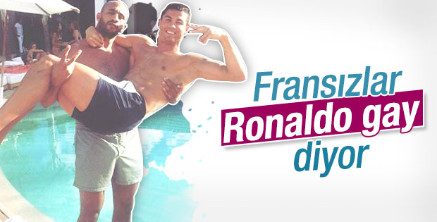 Fransızlar Ronaldo'yu gay yaptı