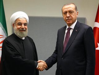 Cumhurbaşkanı Erdoğan Ruhani ile görüştü