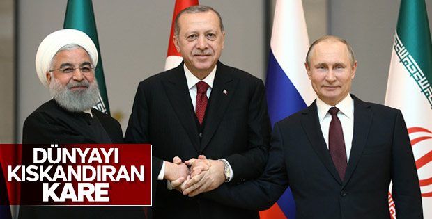 Türkiye - Rusya - İran Üçlü Zirvesi